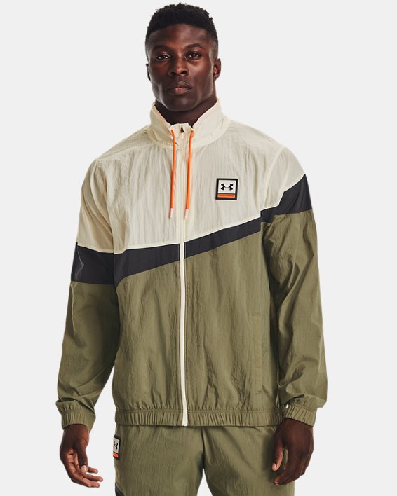 Men's UA 21230 Full-Zip Jacket, Green, pdpMainDesktop image number 0